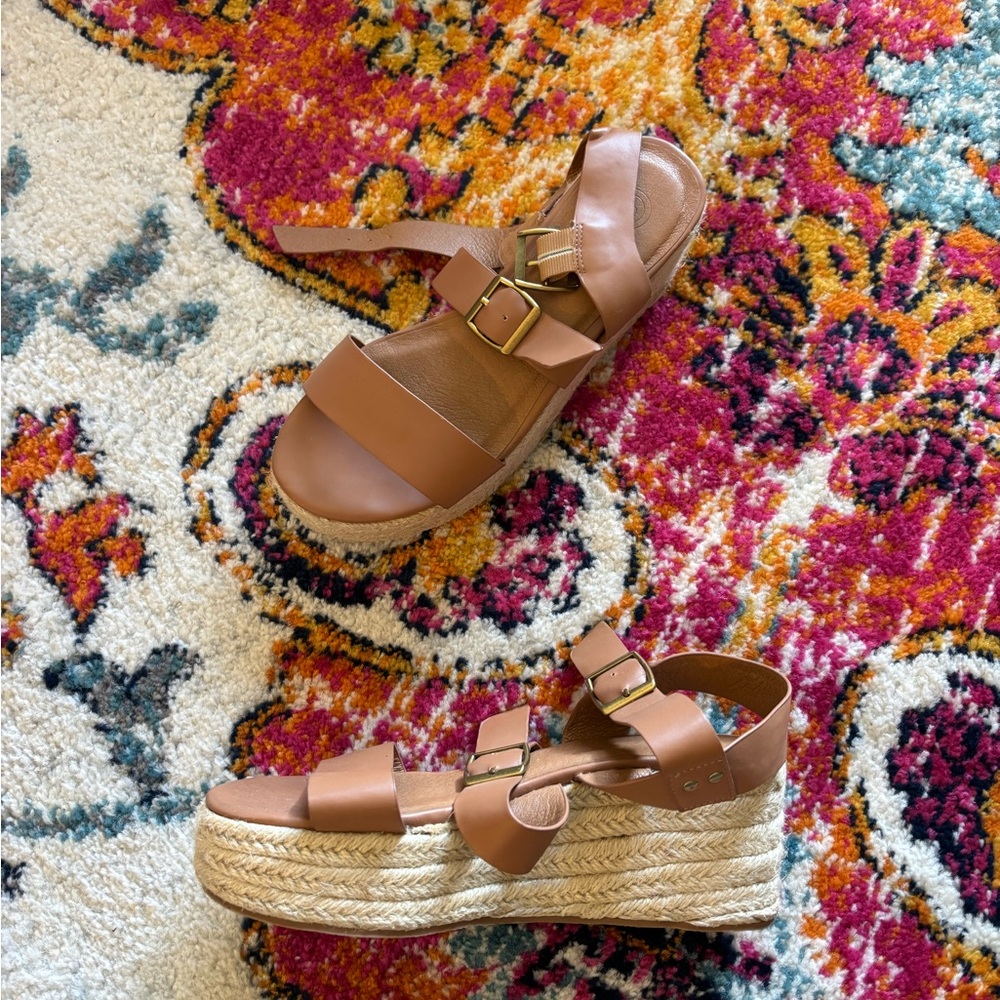 Urban Outfitters Brown Espadrille Sandals